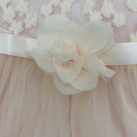 Blink Blank Elegant Sleeveless Lace Dress Flower Girls - Picture 7 of 13